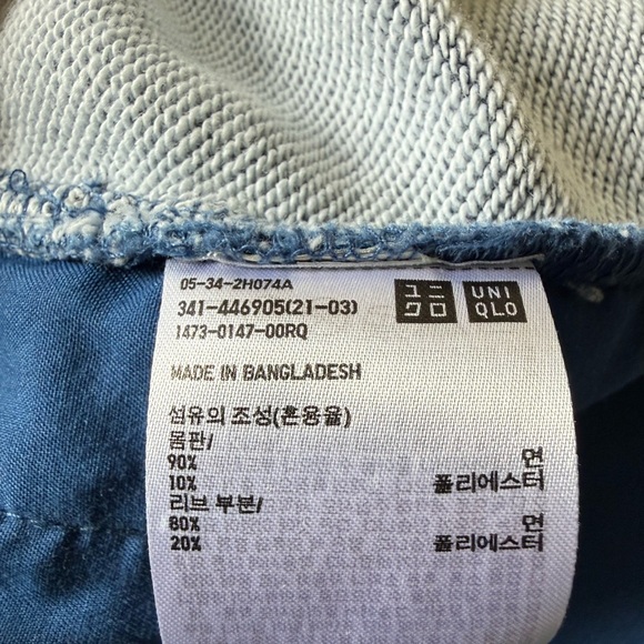 Uniqlo Indigo Button-Up Cardigan Jacket - Picture 7 of 7